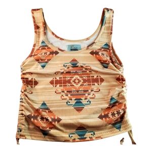 Aztec Print Tank Top